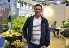 Peter de Boer visiting the show, looking for a challenge in horticulture.